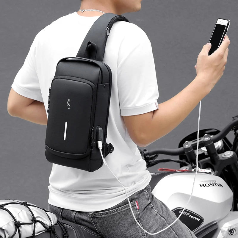 BOLSO INTELIGENTE ANTIRROBO® CON CARGA USB